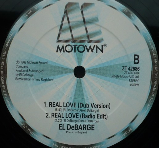 El DeBarge - Real Love | Motown (ZT 42686) - 3