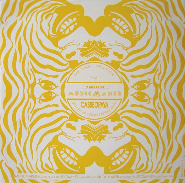 Antaris In Cooperation With Casseopaya - Musicmaker (The Final Solution EP) | Sound Of Stuttgart (SOS 1214-1)