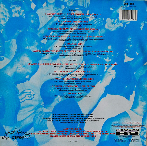 Various - The Message (Some Rare Grooves Vol. II) | Charly R&B (CRB 1188) - 2