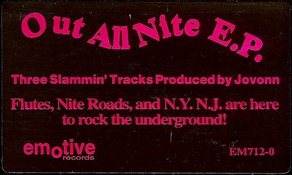 Jovonn - Out All Nite E.P. | Emotive Records (EM 712-0) - 4