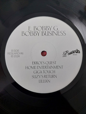 E. Bobby G. - Bobby Business | Research Records (RESEARCH16) - 4 E. Bobby G. - Bobby Business | Research Records (RESEARCH16) - 4
