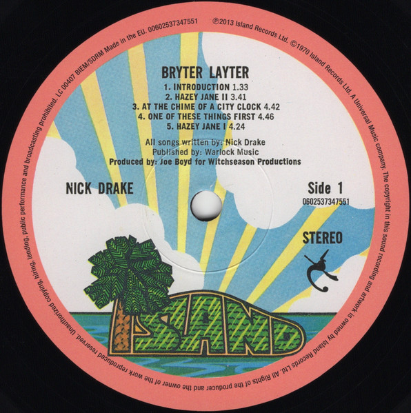 Nick Drake - Bryter Layter | Island Records (0602537347551) - 3 Nick Drake - Bryter Layter | Island Records (0602537347551) - 3