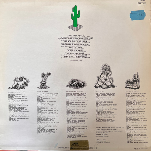 Cactus - One Way... Or Another | ATCO Records (40216) - 2 Cactus - One Way... Or Another | ATCO Records (40216) - 2