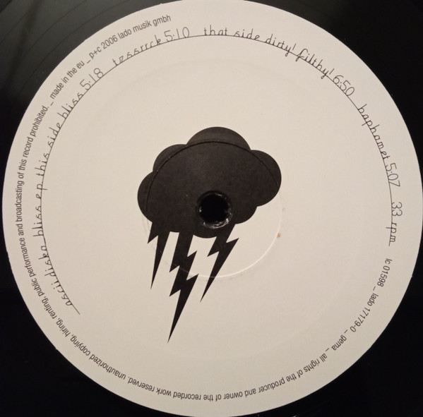 Ascii Disko - Bliss EP | L'Age D'Or (LADO 17179-0) - 3