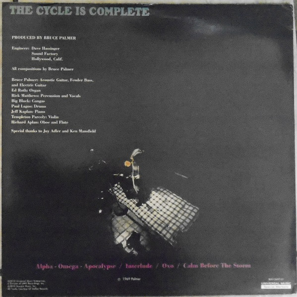 Bruce Palmer - The Cycle Is Complete | Universal Music Special Markets (B0013697-01) - 2