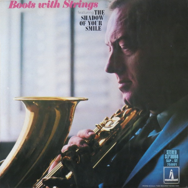 Boots Randolph - Boots With Strings | Monument (SLP ST 75001)