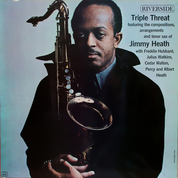 Jimmy Heath - Triple Threat | Riverside Records (RLP 400) Jimmy Heath - Triple Threat | Riverside Records (RLP 400)