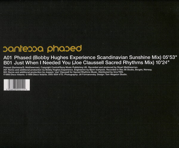 Santessa - Phased | Disco Volante (DVS-1004-VT2) - 2