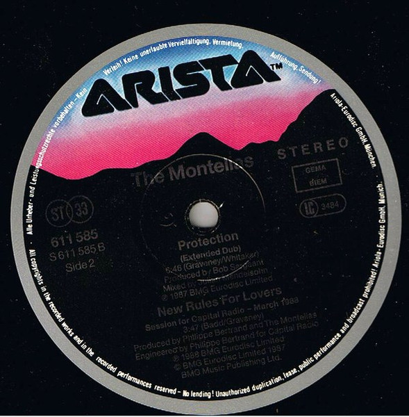 The Montellas - Protection | Arista (611 585) - 3