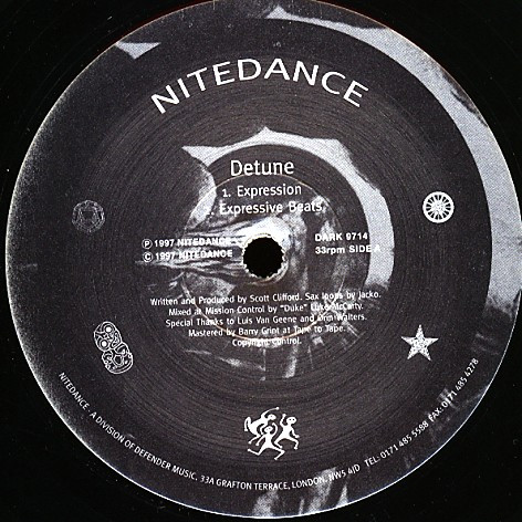 Detune - Expression | Nitedance Records (DARK 9714)