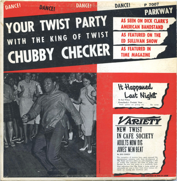 Chubby Checker - Your Twist Party With The King Of Twist | Parkway (P 7007)