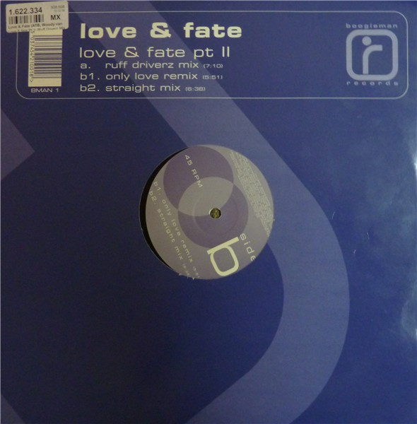 Love And Fate - Love & Fate Pt II | Boogieman Records (BMAN1) - main
