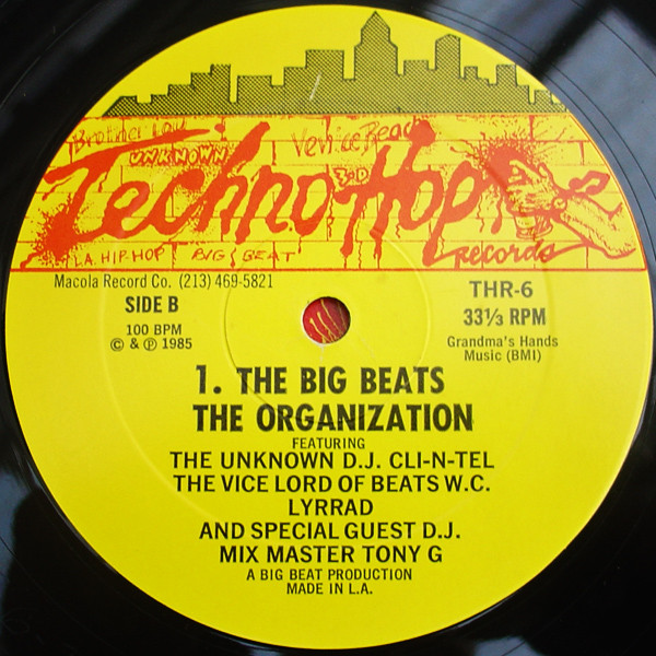 The Organization - The Big Beat | Techno Hop Records (THR-6) - 2
