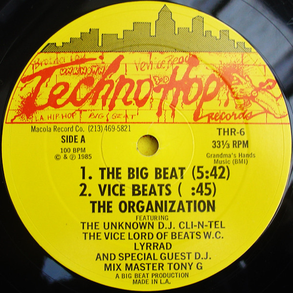 The Organization - The Big Beat | Techno Hop Records (THR-6)