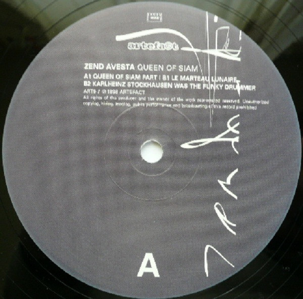 Zend Avesta - Queen Of Siam | Artefact (ART 09) - 3