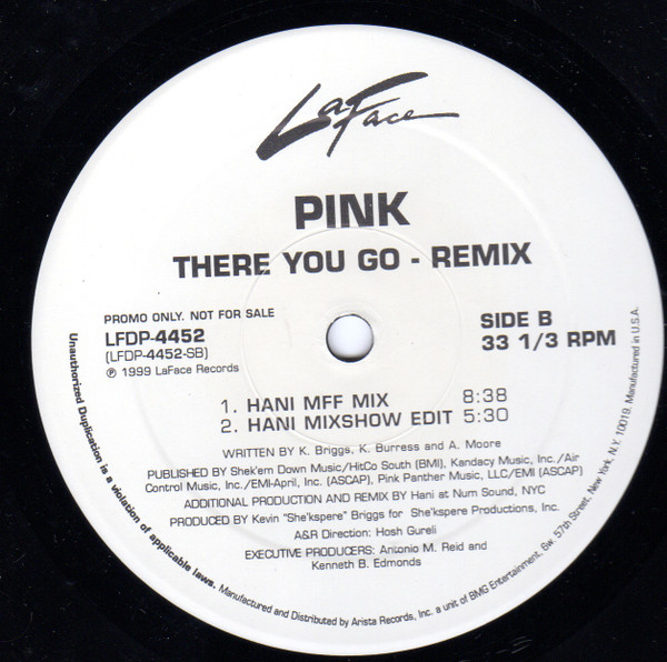 PINK - There You Go (Remix) | LaFace Records (LFDP-4452)
