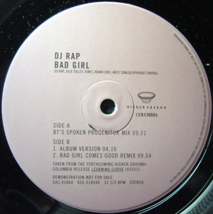 DJ Rap - Bad Girl | Higher Ground (none) DJ Rap - Bad Girl | Higher Ground (none)