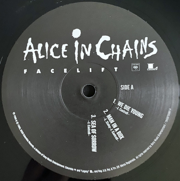 Alice In Chains - Facelift | Columbia (19439783861) - 2