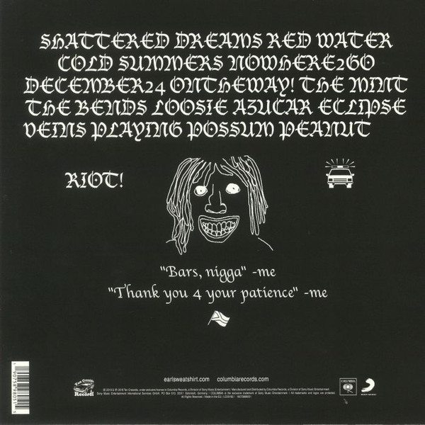 Earl Sweatshirt - Some Rap Songs | Tan Cressida (19075898051) - 2 Earl Sweatshirt - Some Rap Songs | Tan Cressida (19075898051) - 2