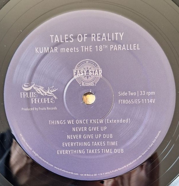 Kumar Bent Meets The 18th Parallel - Tales Of Reality | Fruits Records (FTR065) - 4 Kumar Bent Meets The 18th Parallel - Tales Of Reality | Fruits Records (FTR065) - 4
