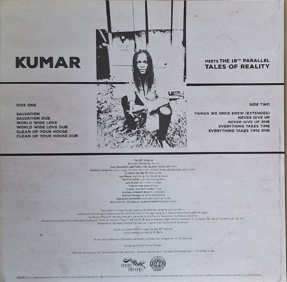 Kumar Bent Meets The 18th Parallel - Tales Of Reality | Fruits Records (FTR065) - 2 Kumar Bent Meets The 18th Parallel - Tales Of Reality | Fruits Records (FTR065) - 2