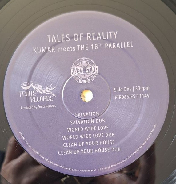 Kumar Bent Meets The 18th Parallel - Tales Of Reality | Fruits Records (FTR065) - 3 Kumar Bent Meets The 18th Parallel - Tales Of Reality | Fruits Records (FTR065) - 3