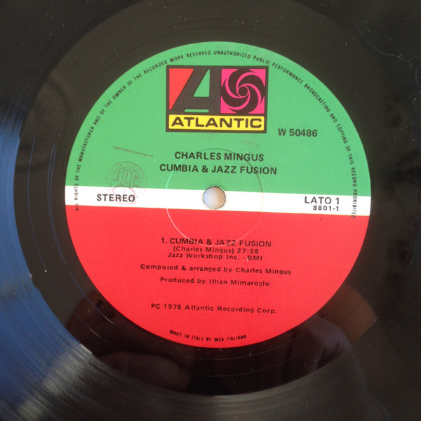 Charles Mingus - Cumbia & Jazz Fusion | Atlantic (W50486) - 3