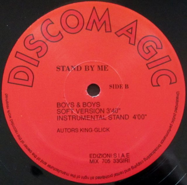 Boys & Boys - Stand By Me | Discomagic Records (MIX705)