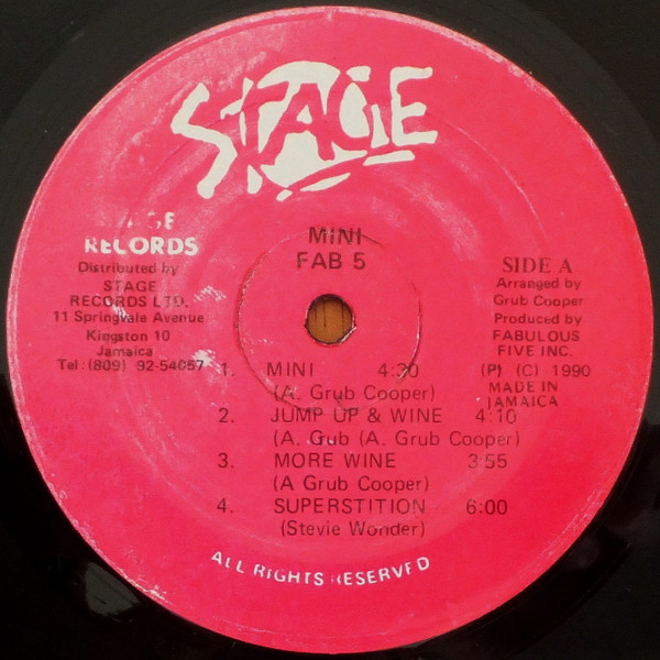 Fabulous Five Inc. - Mini | Stage Records (013) - 3