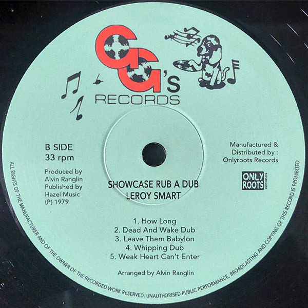 Leroy Smart - Showcase Rub A Dub | GG's Records (none) - 4