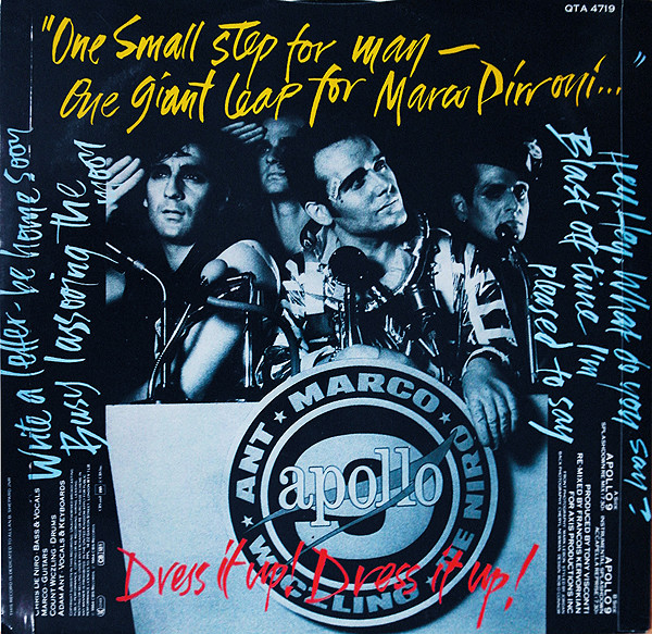 Adam Ant - Apollo 9 (Splashdown Re-Mix) | CBS (QTA 4719) - 2 Adam Ant - Apollo 9 (Splashdown Re-Mix) | CBS (QTA 4719) - 2