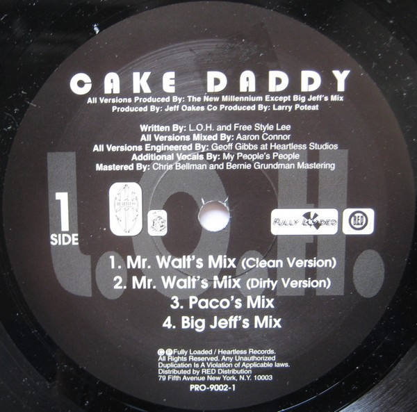 L.O.H. - Cake Daddy | Fully Loaded Records (PRO-9002-1)