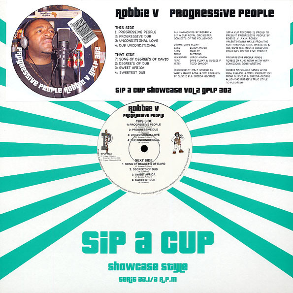 Robbie Valentine - Progressive People (Sip A Cup Showcase Vol. 2) | Gussie P Records (GPLP302)
