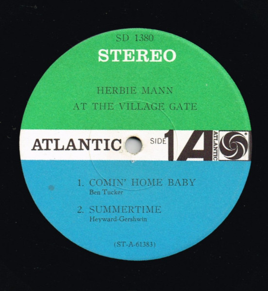 Herbie Mann - Herbie Mann At The Village Gate | Atlantic (ATLANTIC 1380) - 3