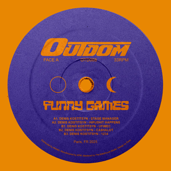 Denis Kostitsyn - Funny Games | Outdom Records (OTD008) - 3 Denis Kostitsyn - Funny Games | Outdom Records (OTD008) - 3