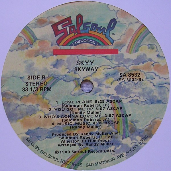 Skyy - Skyway | Salsoul Records (SA 8532) - 4
