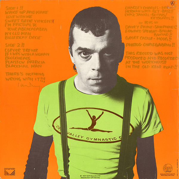 Ian Dury - New Boots And Panties !! | Stiff Records (940561) - 4