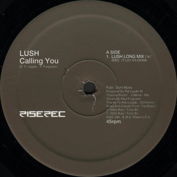 Lush - Calling You | Rise (RISE 244)