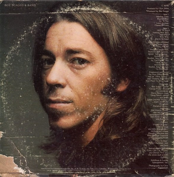 Boz Scaggs & Band - Boz Scaggs & Band | Columbia (C 30796) - 2