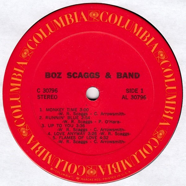 Boz Scaggs & Band - Boz Scaggs & Band | Columbia (C 30796) - 3