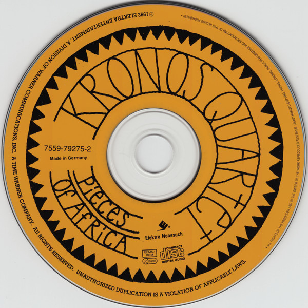 Kronos Quartet - Pieces Of Africa | Elektra Nonesuch (7559-79275-2) - 3 Kronos Quartet - Pieces Of Africa | Elektra Nonesuch (7559-79275-2) - 3