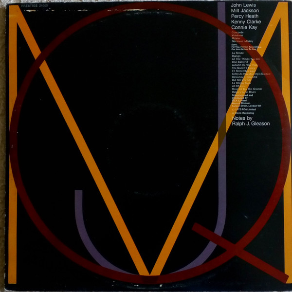 The Modern Jazz Quartet - Modern Jazz Quartet | Prestige (PR 24005) - 2 The Modern Jazz Quartet - Modern Jazz Quartet | Prestige (PR 24005) - 2