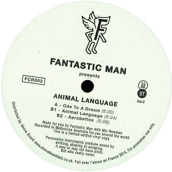 Fantastic Man - Animal Language | Fine Choice Records (FCR003)