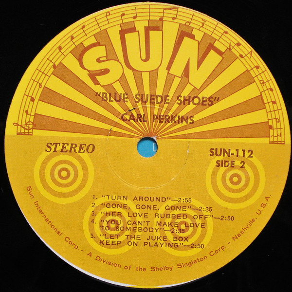 Carl Perkins - Blue Suede Shoes | Sun (SUN-112) - 4