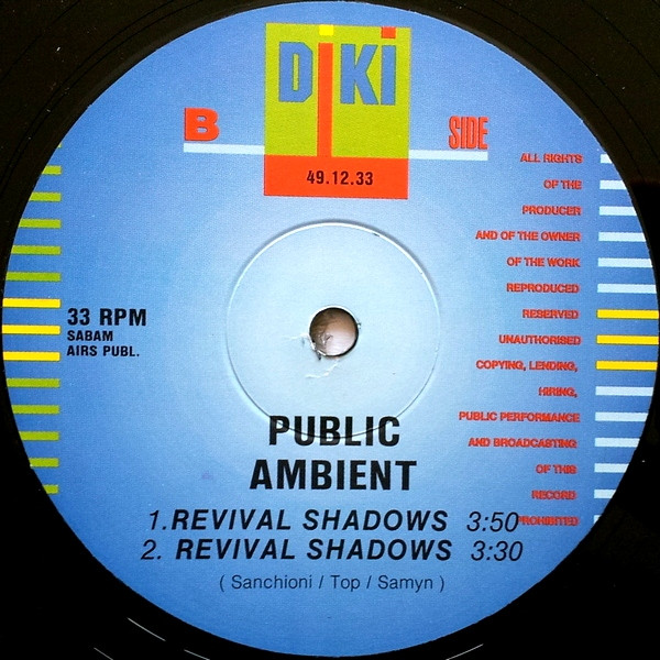 Public Ambient - Revival Shadows | DiKi Records (DIKI 49.12.33) - 4