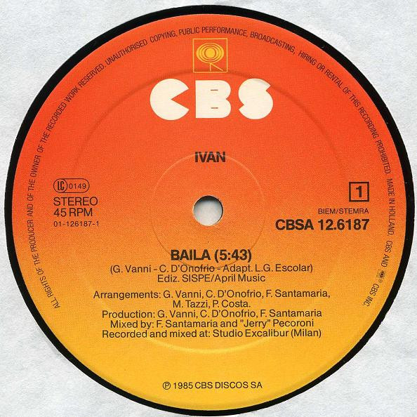 Ivan - Baila | CBS (CBSA 12.6187) - 3