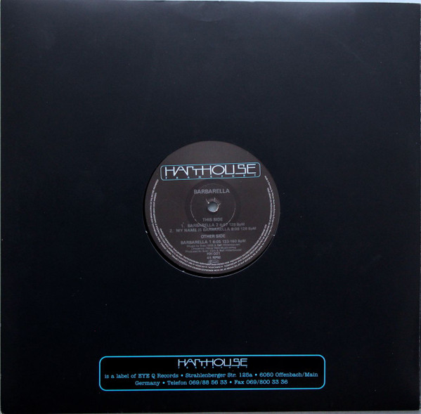 Barbarella - Barbarella 1 | Harthouse (HH 001) - 4