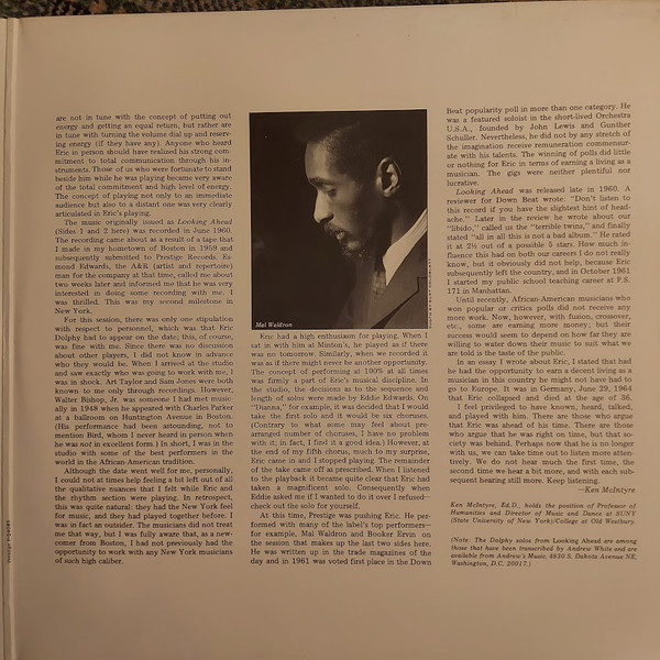 Eric Dolphy - Fire Waltz | Prestige (P-24085) - 3 Eric Dolphy - Fire Waltz | Prestige (P-24085) - 3