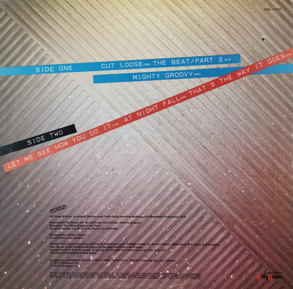 Bohannon - Cut Loose | Mercury (SRM-1-3762)