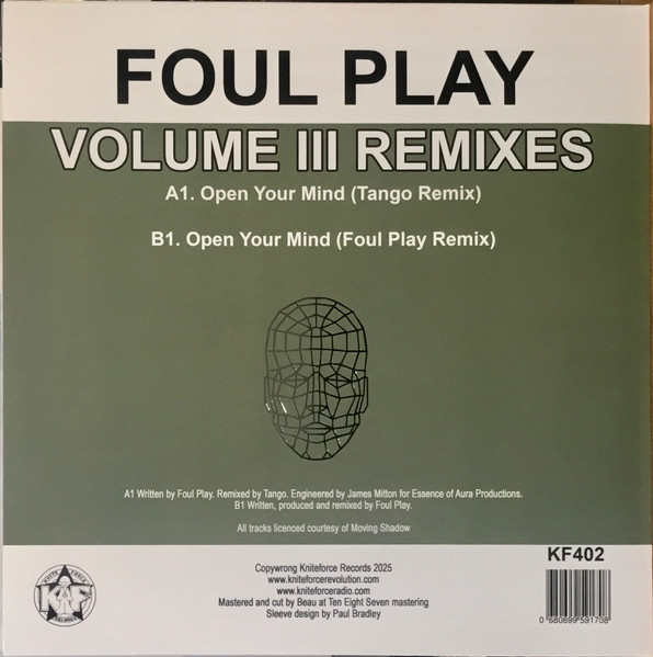 Foul Play - Volume III Remixes 1 | Kniteforce Records (KF402) - 2 Foul Play - Volume III Remixes 1 | Kniteforce Records (KF402) - 2